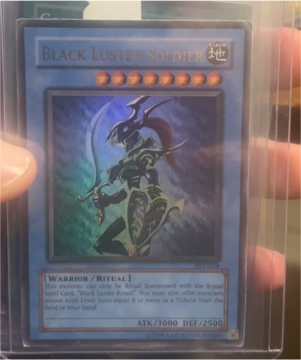 Yu-Gi-Oh! SYE-024 Black Luster Soldier — front