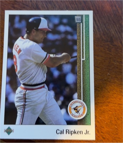1989 Upper Deck #467 Cal Ripken Jr. — front