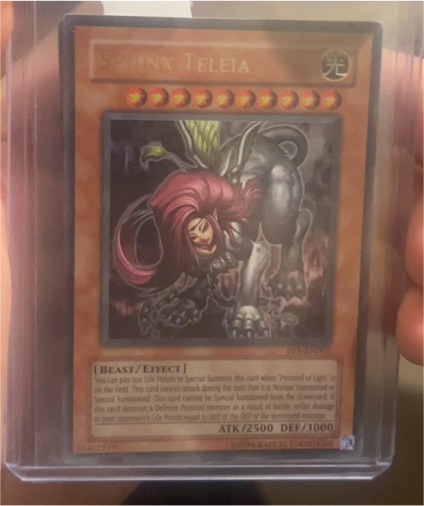Yu-Gi-Oh! EP1-EN003 Sphinx Teleia — front