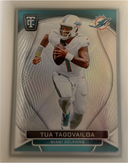 2024 Panini Totally Certified #54 Tua Tagovailoa Mirror Miami Dolphins — front