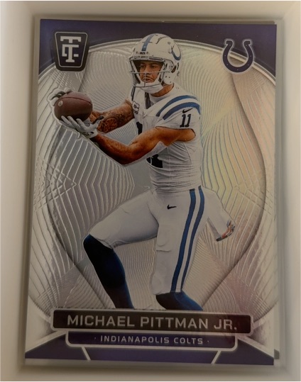 2024 Panini Totally Certified #39 Michael Pittman Jr. — front