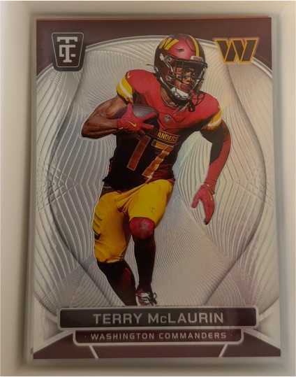 2024 Panini Totally Certified #96 Terry McLaurin — front