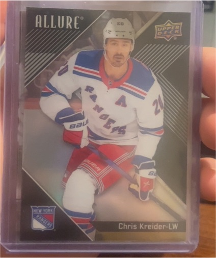 2024-25 Upper Deck Allure #86 Chris Kreider — front