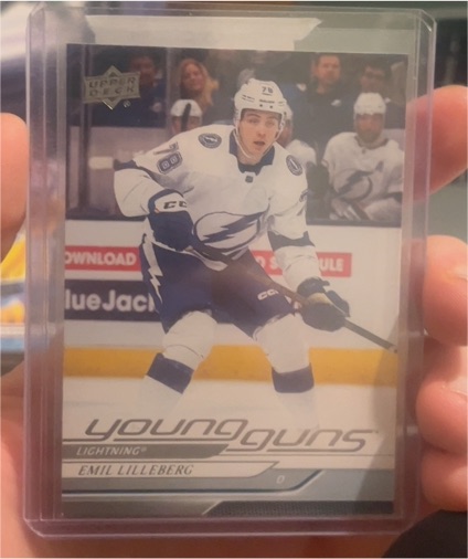 2024-25 Upper Deck Series 1 #241 Emil Lilleberg — front