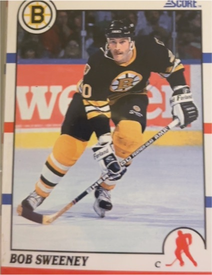 1990-91 Score #235 Bob Sweeney — front