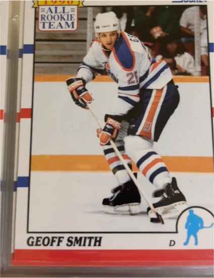 1990-91 Score #326 Geoff Smith — front