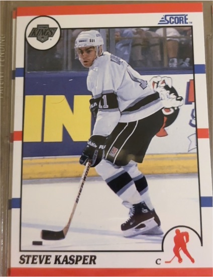 1990-91 Score #247 Steve Kasper — front