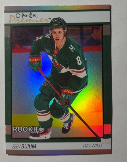 2025-26 O-Pee-Chee Premier #P-88 Zeev Buium — front
