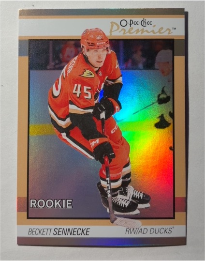 2025-26 O-Pee-Chee Premier #P-91 Beckett Sennecke — front