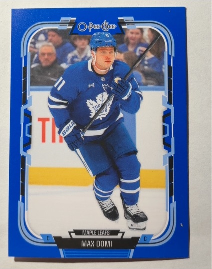 2025-26 O-Pee-Chee #55 Max Domi — front