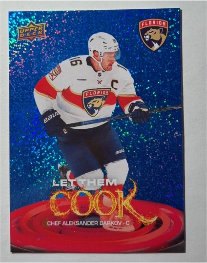 2025-26 Upper Deck Series 2 #LTC-4 Aleksander Barkov Let Them Cook — front