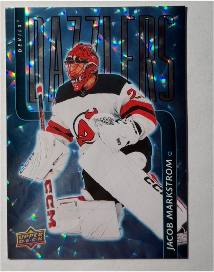 2025-26 Upper Deck Series 2 Dazzlers #DZ-72 Jacob Markstrom — front