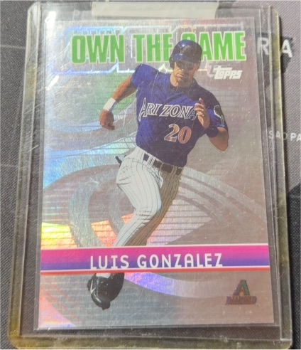 2002 Topps Own the Game #OG13 Luis Gonzalez — front