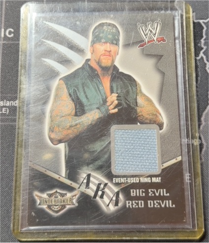 2002 Fleer WWE Royal Rumble #80 Undertaker AKA Big Evil Red Devil — front