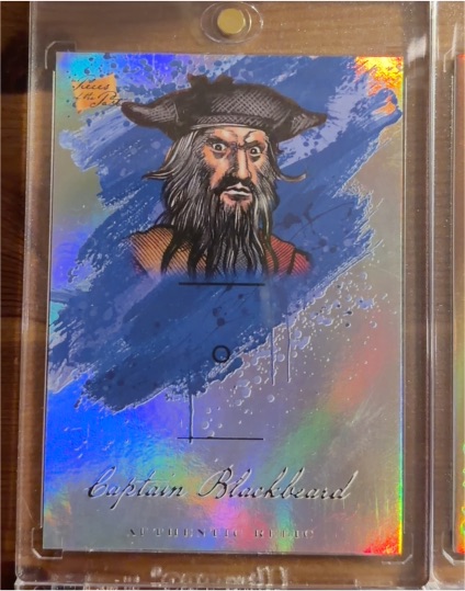 2023 Pieces of the Past 7 Years Edition Series 2 Captain Blackbeard — front