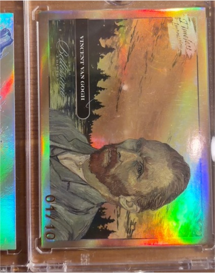 2023 Super Products Bellissimo Timeless Gold 08/10 Vincent Van Gogh #08/10 — front