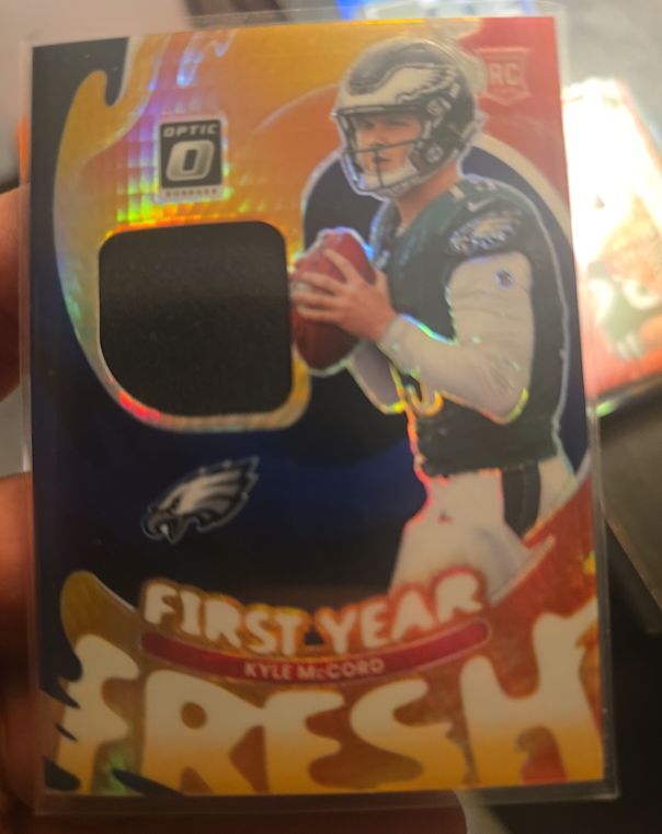 2025 Panini Donruss Optic #FYFBH-KMD Kyle McCord First Year Fresh — front