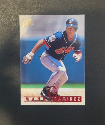 1995 Fleer Ultra #41 Manny Ramirez — front