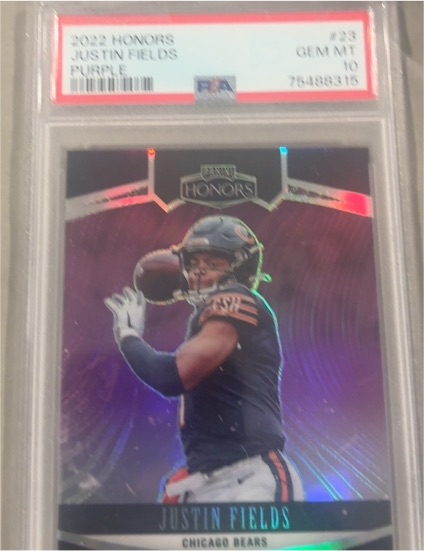 2022 Panini Honors #23 Justin Fields — front
