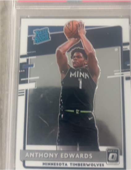 2020 Panini Donruss Optic #151 Anthony Edwards — front