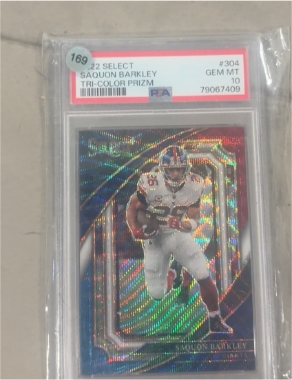 2022 Panini Select #304 Saquon Barkley — front