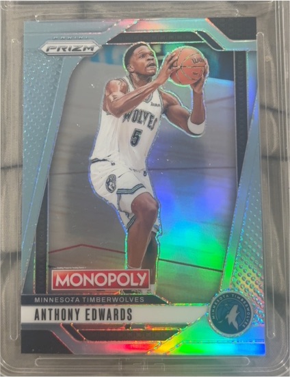 2024-25 Panini Prizm Monopoly #88 Anthony Edwards — front