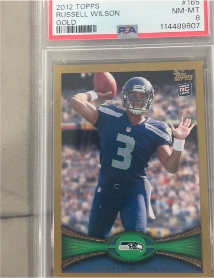 2012 Topps #165 Russell Wilson — front