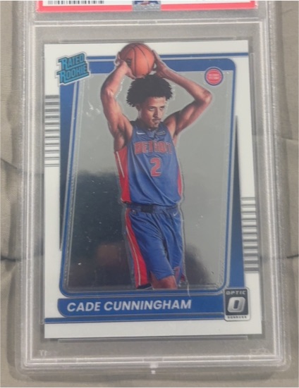 2021-22 Panini Donruss Optic #161 Cade Cunningham — front