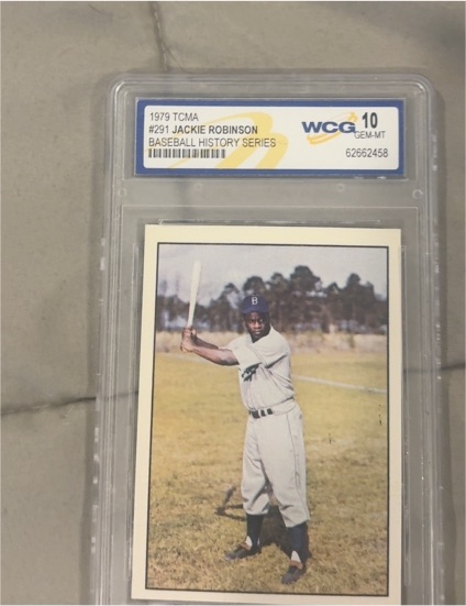 1979 TCMA #291 Jackie Robinson — front