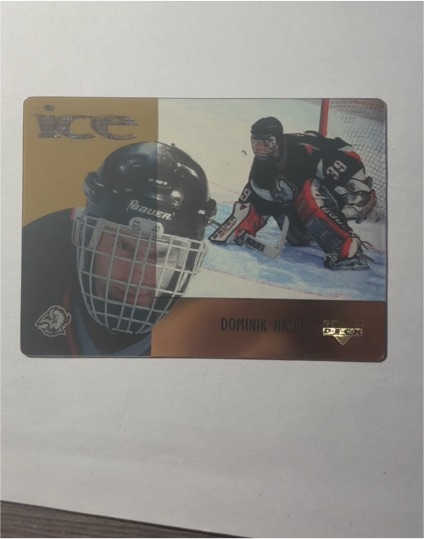 1998-99 Upper Deck McDonald's Ice #MCD16 Dominik Hasek — front
