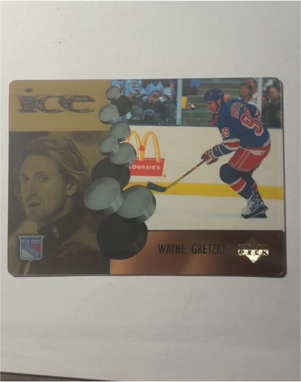 1998-99 Upper Deck McDonald's Ice #MCD1 Wayne Gretzky — front
