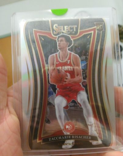 2024-25 Panini Select #379 Zaccharie Risacher — front