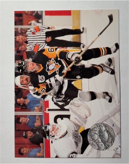1991-92 Pro Set Platinum #92 Jaromir Jagr — front