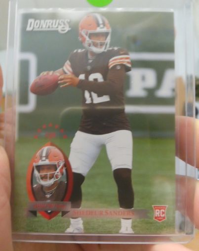 2025 Panini Donruss #2 Shedeur Sanders — front