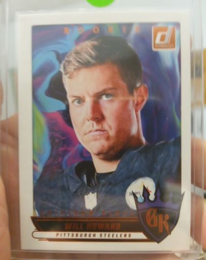 2025 Donruss Rookie Gridiron Kings #RGK-WHD Will Howard — front