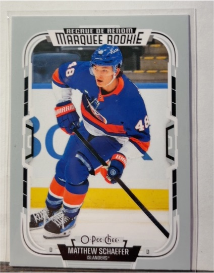 2025-26 O-Pee-Chee #592 Matthew Schaefer — front