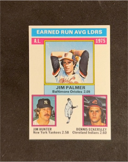1976 Topps #202 Jim Palmer — front