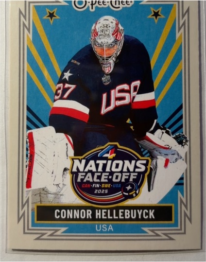 2025-26 O-Pee-Chee #537 Connor Hellebuyck — front