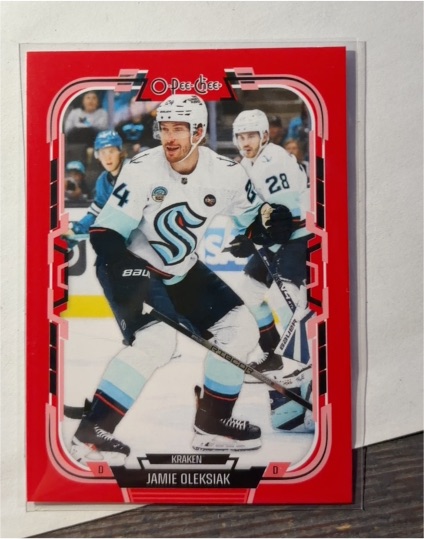 2025-26 O-Pee-Chee #134 Jamie Oleksiak — front