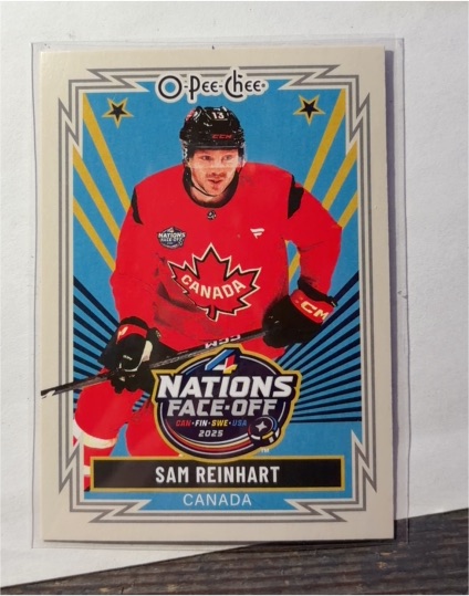2025-26 O-Pee-Chee #509 Sam Reinhart — front