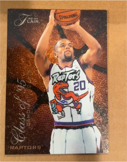 1995-96 Flair Class of '95 #R-10 Damon Stoudamire — front