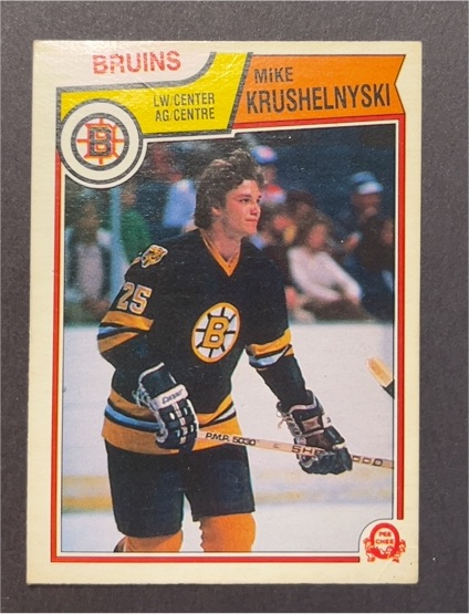 1983-84 O-Pee-Chee #52 Mike Krushelnyski — front