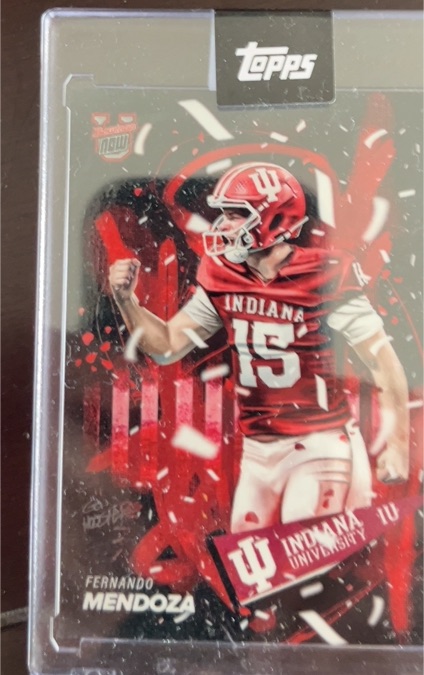 2026 Topps Now #CSFM-A Fernando Mendoza — front