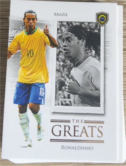 2025 Futera Unique The Greats #115 Ronaldinho — front