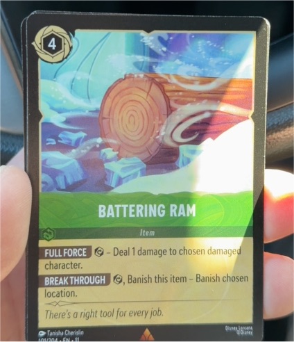 Disney Lorcana Winterspell #101 Battering Ram — front