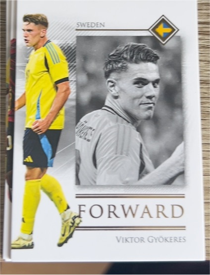 2025 Futera Unique World Football #068 Viktor Gyokeres — front