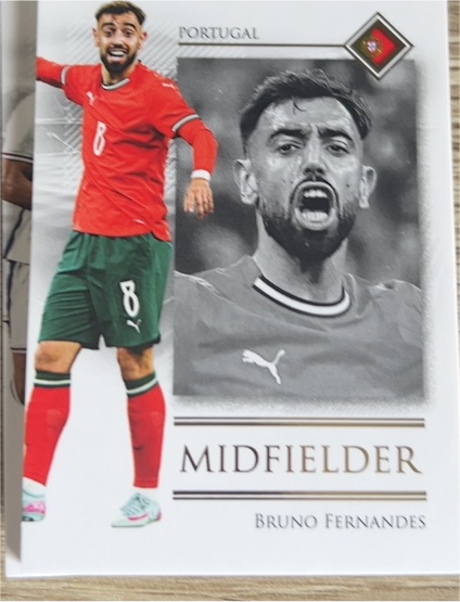 2025 Futera Unique #036 Bruno Fernandes — front