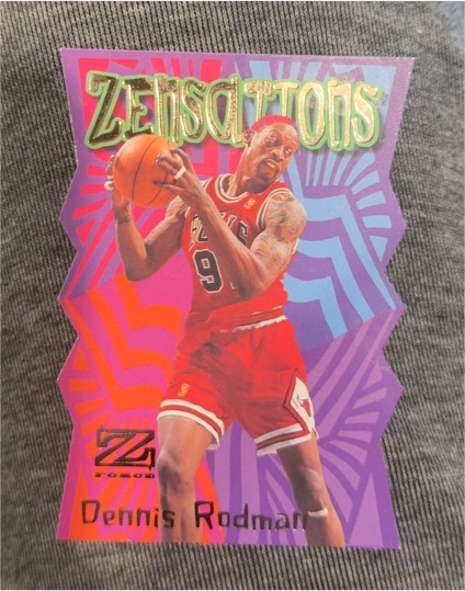 1997-98 Skybox Z-Force #18ZN Dennis Rodman Zensations — front