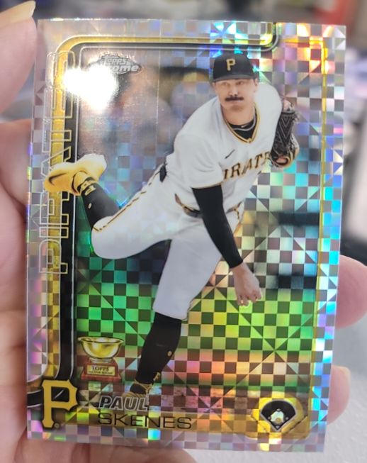 2025 Topps Chrome #300 Paul Skenes — front