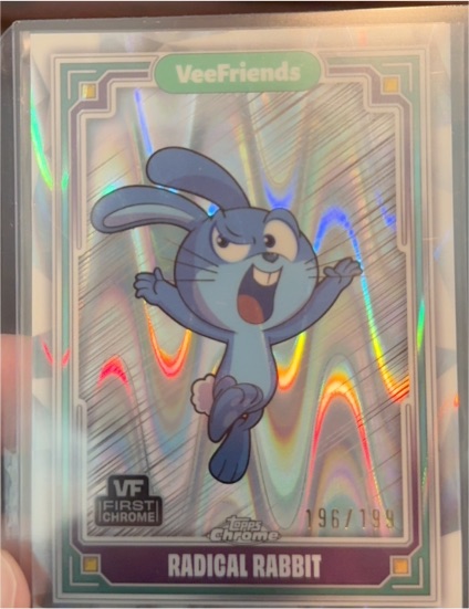 2025 Topps Chrome VeeFriends #39 Radical Rabbit — front